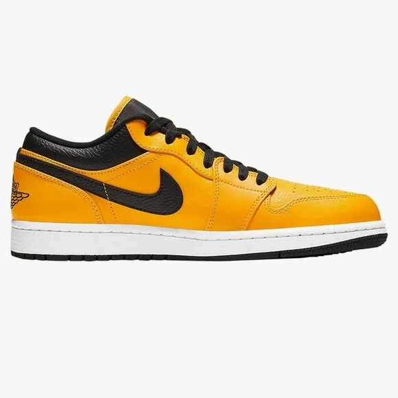 Jordan 1 Low University Gold Black Sneakers men’s 8 Amazon.com | Nike Jordan Mens Air Jordan 1 Low 553558 700  main image 3